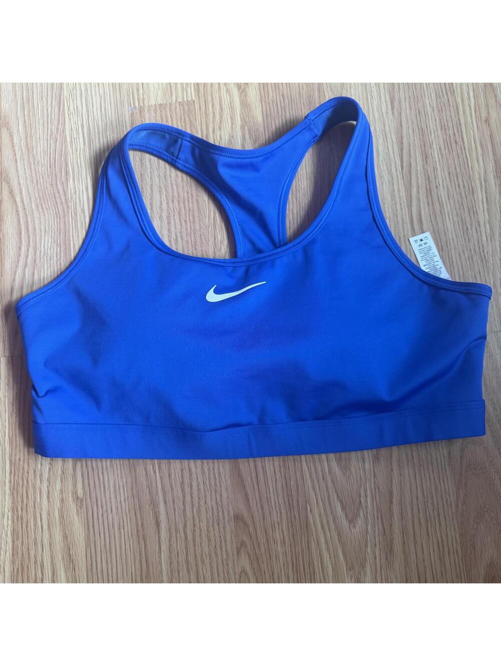 Blue Nike Athletic Sports Bra Size XL